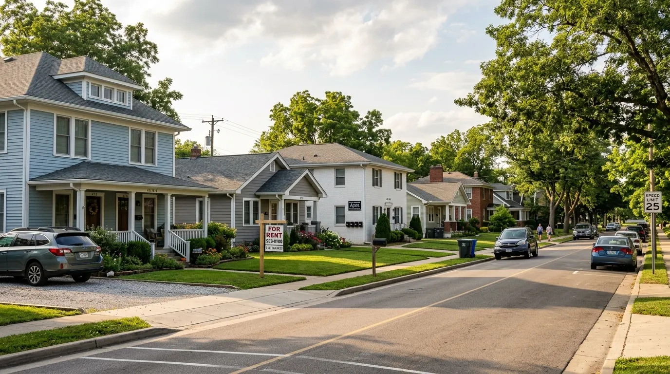 Rental property from a DSCR portfolio financing case